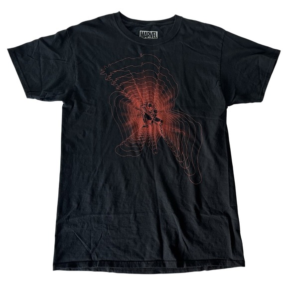 Marvel Other - Marvel Ant‎ Man Shirt Mens Med Black Red Shrinking Graphic Lootwear